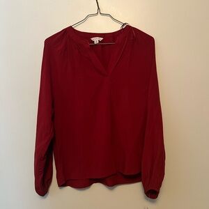 Elegant Ruby Women's Blouse